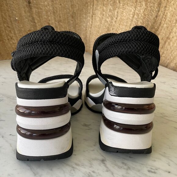 ASH Cosmos Platform Wedge Sandal Size 41/US 10 - Picture 4 of 8